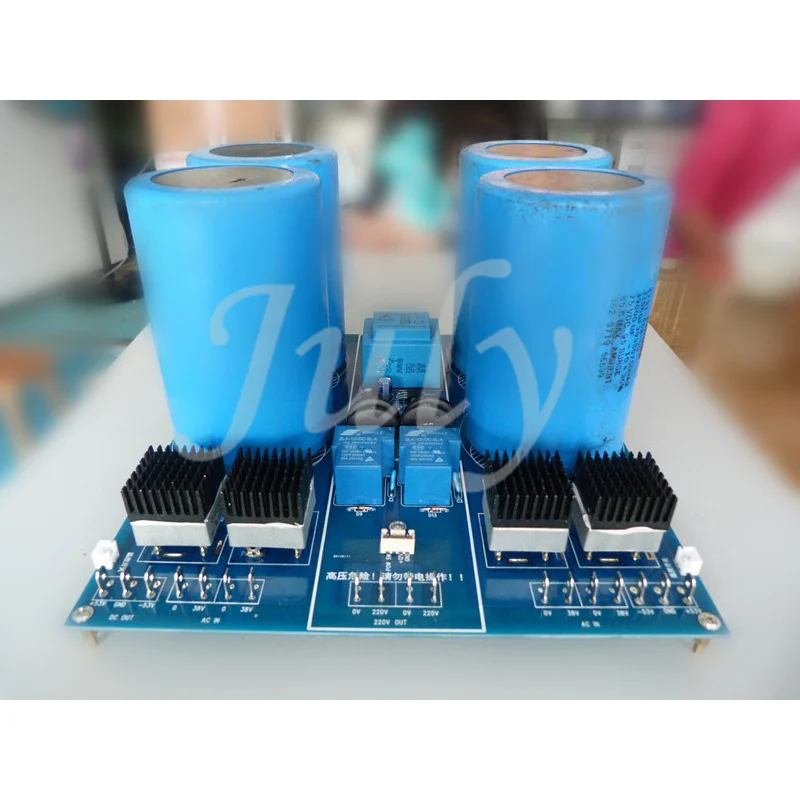 Class A power amplifier audio DIY soft start rectifier filter integrated board