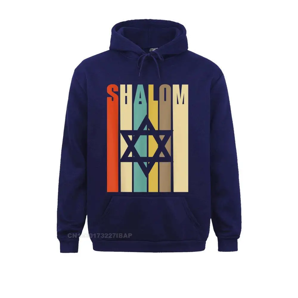 Retro Shalom Jewish Hoodie With Star Of David Customized Ostern Day Women\'s Hoodies Casual Sportswears High Quality Sweatshirts