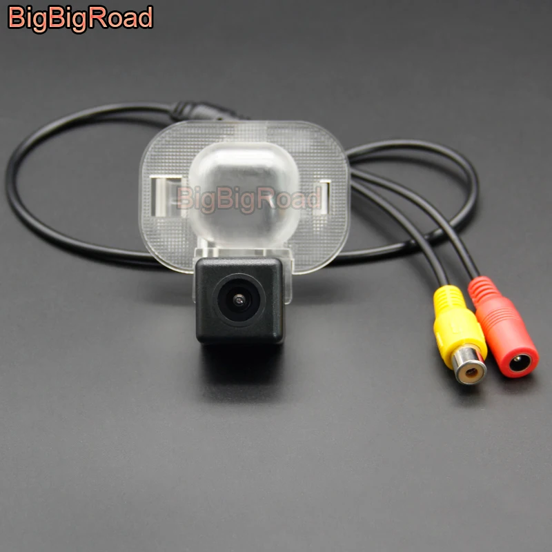 

BigBigRoad Vehicle Wireless Rear View Camera HD Color Image For Hyundai Accent Grand Avega Verna Solaris Sedan Rio K2 ix20 i25