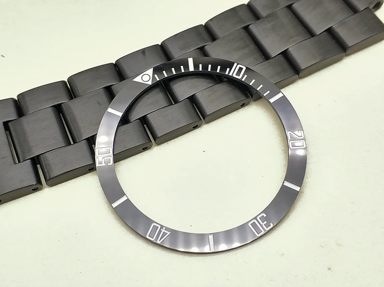 

Watch Ceramic Ring SKX007 Refit Skx009/011/SKXA35/SKX131/135 Substitute Timing Ring 38mm