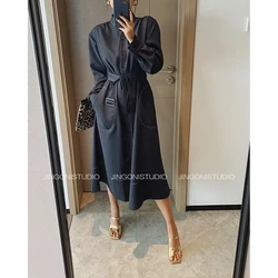 2021 women's Midi Maxi Long Shirt Dress Woman Robe Y2k Party Casual Dresses Kawaii Female Clothes Sexy Tunics Evening Gothic