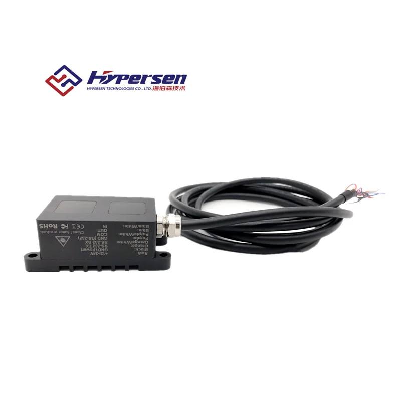 Hypersen HPS-3D160 IP67 3D lidar planar array Solid State Laser radar capteur allant 3D point nuage carte AGV évitement d'obstacles