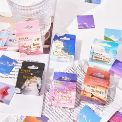 46 Pcs Kawaii Sticker Clouds Sky Stickers Pack For Scrapbooking Diary Planner Album Journals Phone Case Card Making Laptop