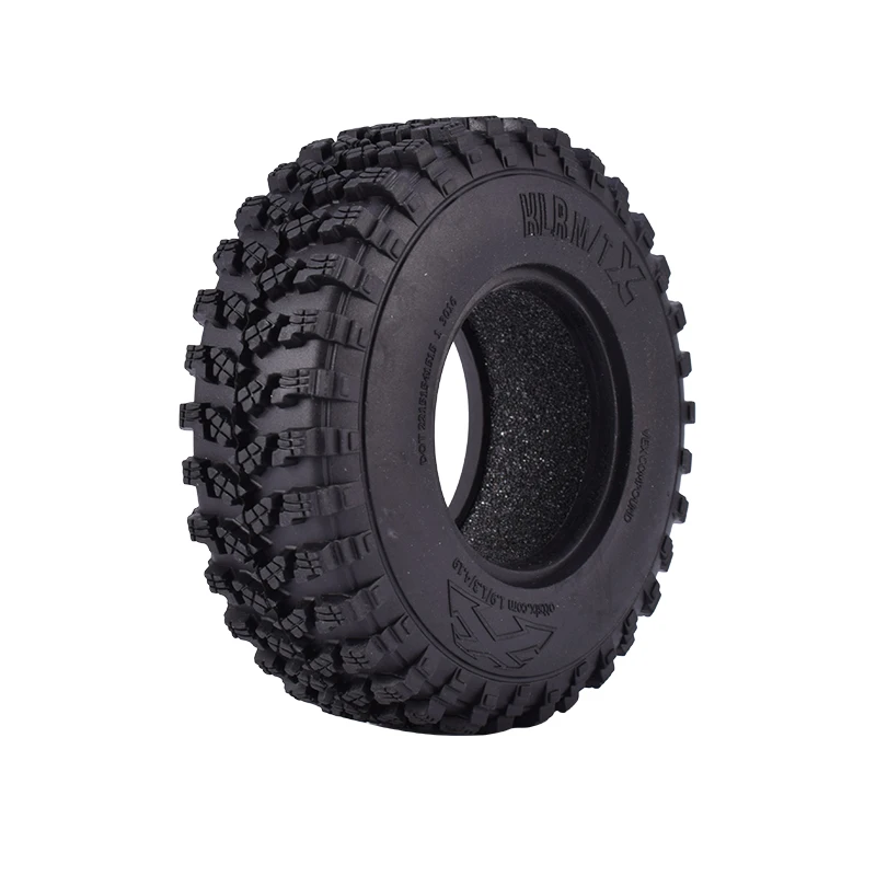 4Pcs AUSTAR AX-8020 1.9 Inch 105mm Rubber Rocks Crawler Tires Tyre for 1/10 Traxxas Redcat SCX10 AXIAL RC4WD TF2 RC Car
