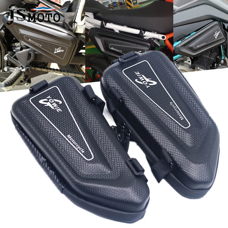 

Universal Motorcycle Accessories Hards Shell Bag Side Package Triangle Tool Bag For Honda CB400 CB300R CB190 CB150R CB100R