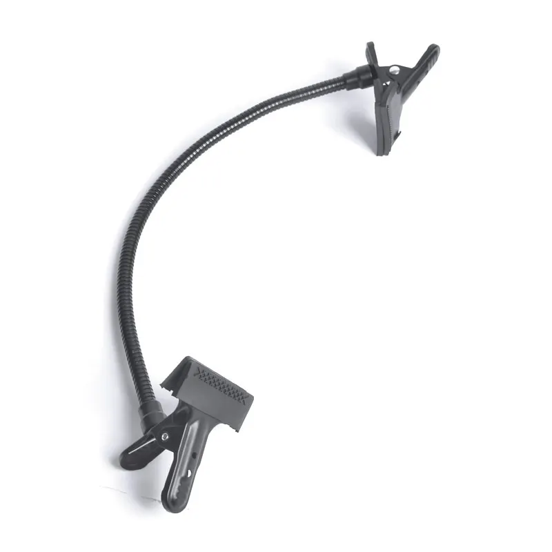 Gooseneck Camera Mount, cabeça dupla fotográfica, comprimento 50cm, 20 polegadas, 1pc