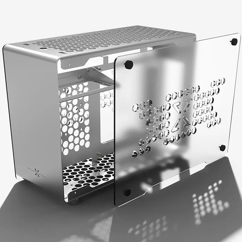 ZZAW Braveman B1 ITX Computer Case Desktop PC SFX/SFX-L Power