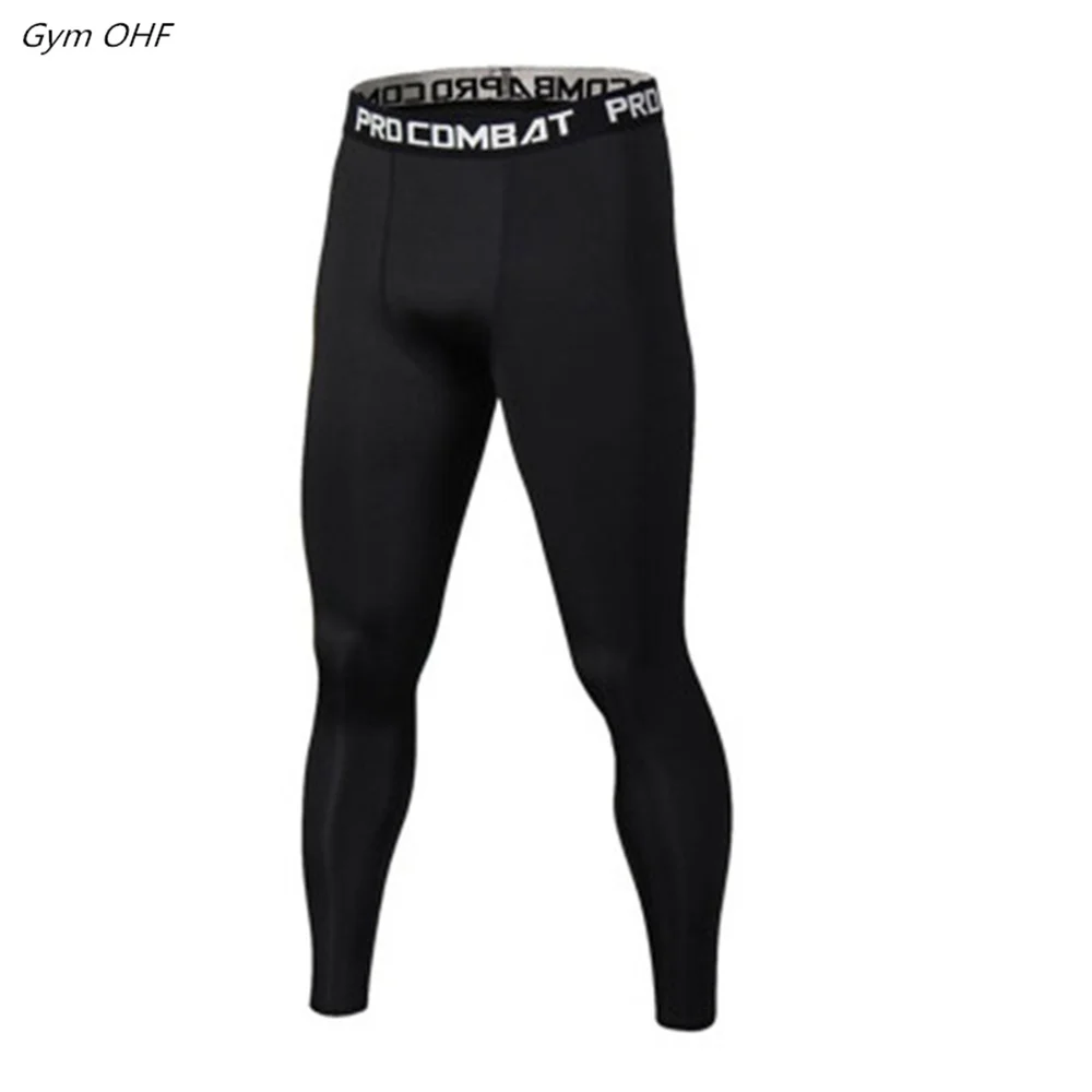 Yoga Leggings Men's Sports Compression Running Pants Soccer Training Tights Men Gym Jogging Leggings Pants Fitness Men