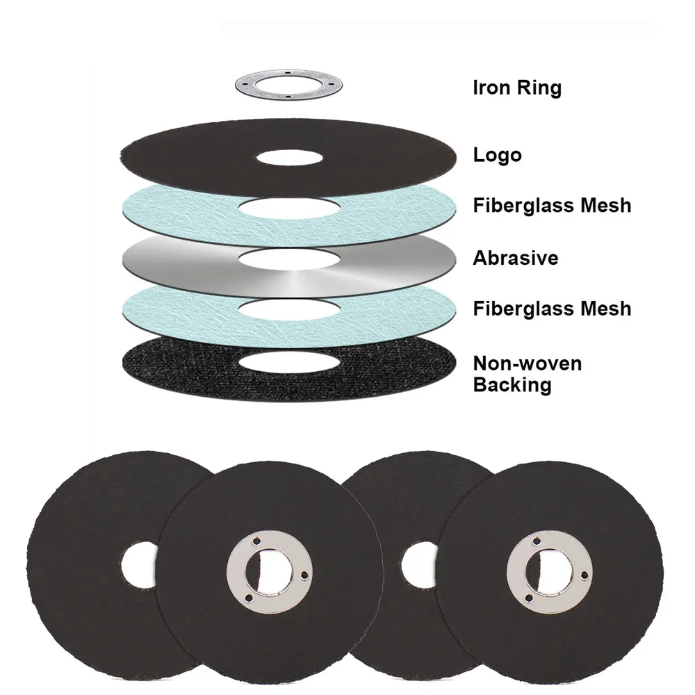 50mm 2 inç Metal kesme diskleri kesme çarkı zımpara diskleri açı öğütücü tekerlekler taşlama diskleri 5-100 adet döner aracı aksesuarları