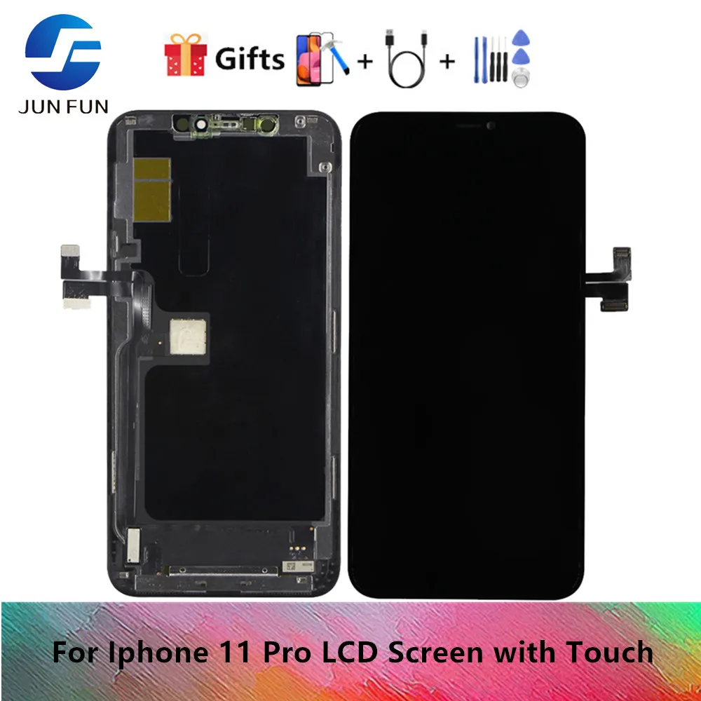 

3Pcs/lot Wholesale For iphone 11Pro OLED TFT With 3D Touch Digitizer Assembly No Dead Pixel LCD Screen Replacement Display