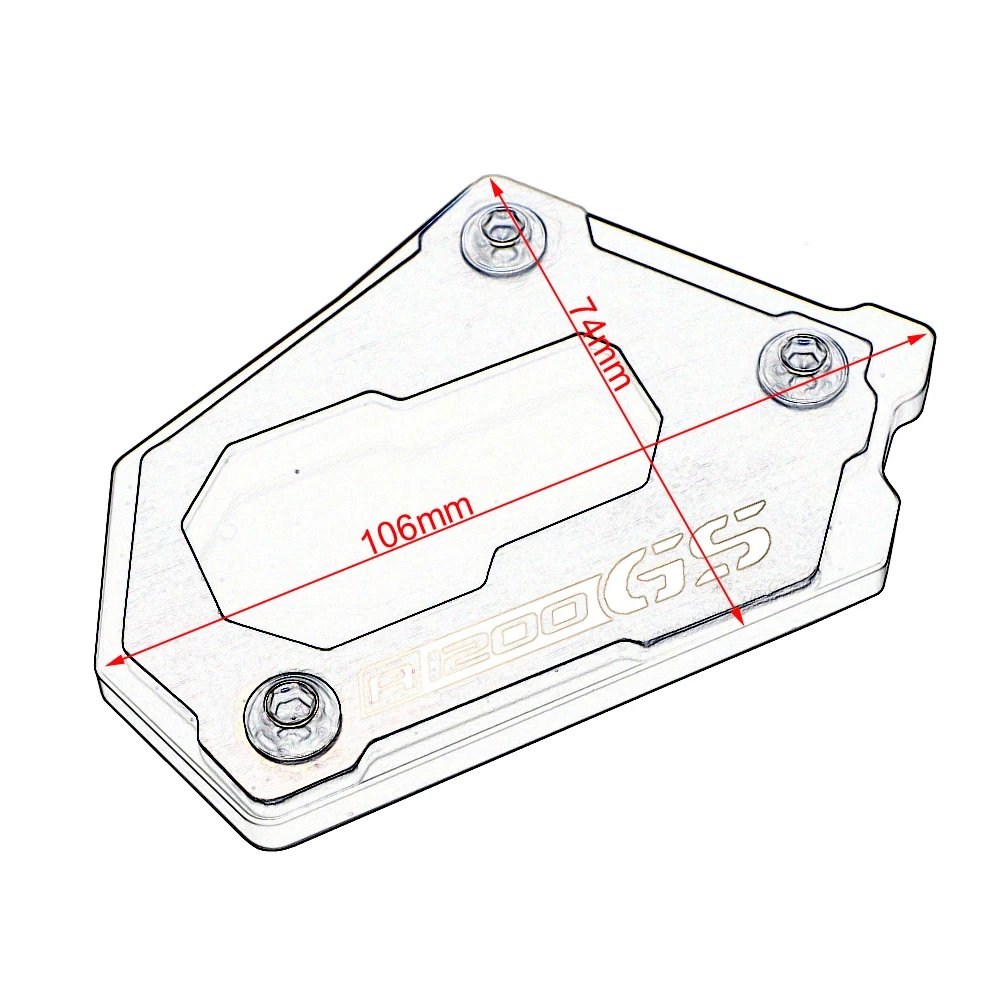 Nueva placa de extensión de soporte lateral para motocicleta, para BMW R1200GS LC R1250GS Adventure LC R1250GS Rallye HP R 1200 GS LC ADV 2020