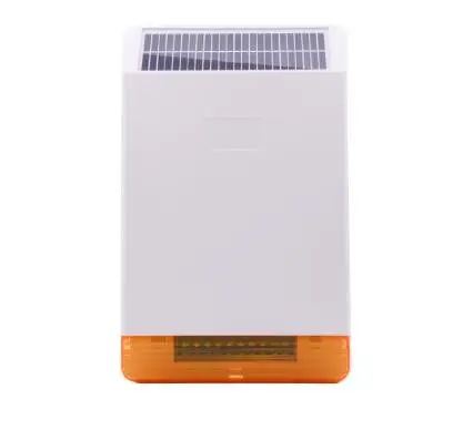 

MEIAN MD 326R Outdoor Solar Siren Wireless Waterproof Loud 110dB Two-way Alarm Siren Working with Atlantic'S Security System