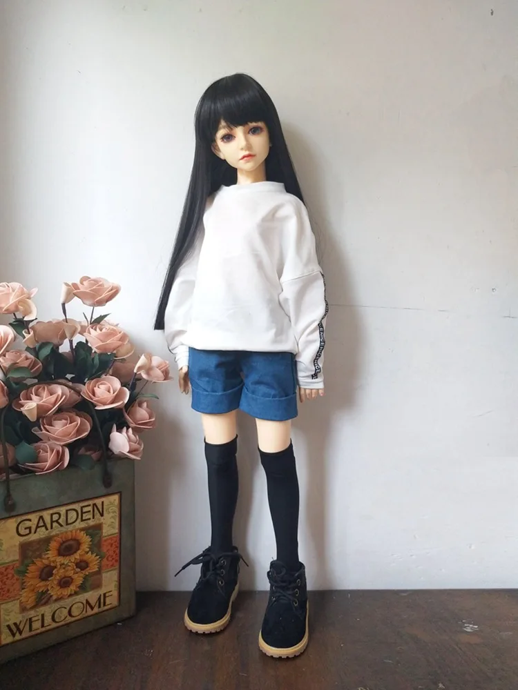 1/3 1/4 1/6 Joint Doll Top DIY Fashion 30 40 60cm BJD SD DD Doll Clothes Hoodie Bjd Doll  Clothing Toy Accessories
