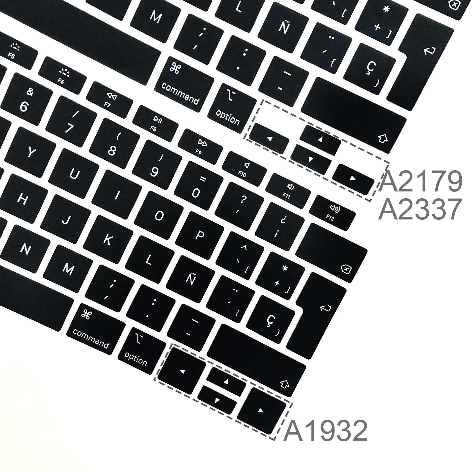 ES FR RU Laptop Keyboard Cover For Macbook Air 13 M1 A2337 silicone Protective film keyboard case Air13 A2179 A1932 A1466 cover