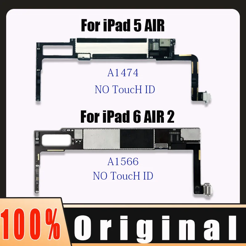 A1395 A1416 A1403 A1458 A1566 A1474 Wifi Free iCloud Logic Main Boards for iPad 2 3 4 Air 1 2 Motherboard 16GB 32GB 64GB