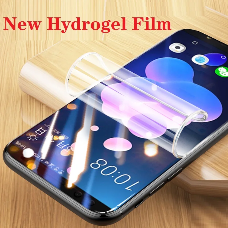 HD Screen Protector Hydrogel Film For HTC Desire 21 Pro 626 For HTC One M7 M8 M9 M10 E8 X9 A9 E9 Plus Protective Film