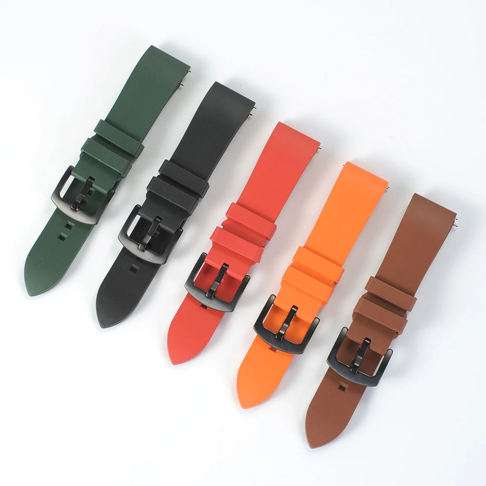 For Xiaomi mi watch Fluorine Rubber Strap color sports edition Strap Bracelet for Mi watch color Watchbands