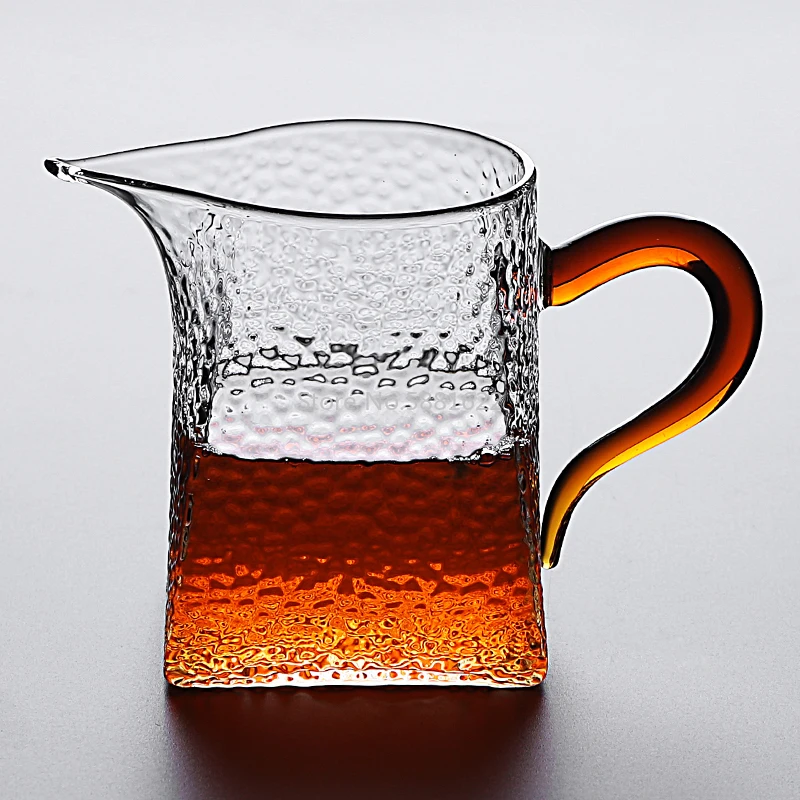 glass tea pitcher chahai gongdaobei glass tea accessories