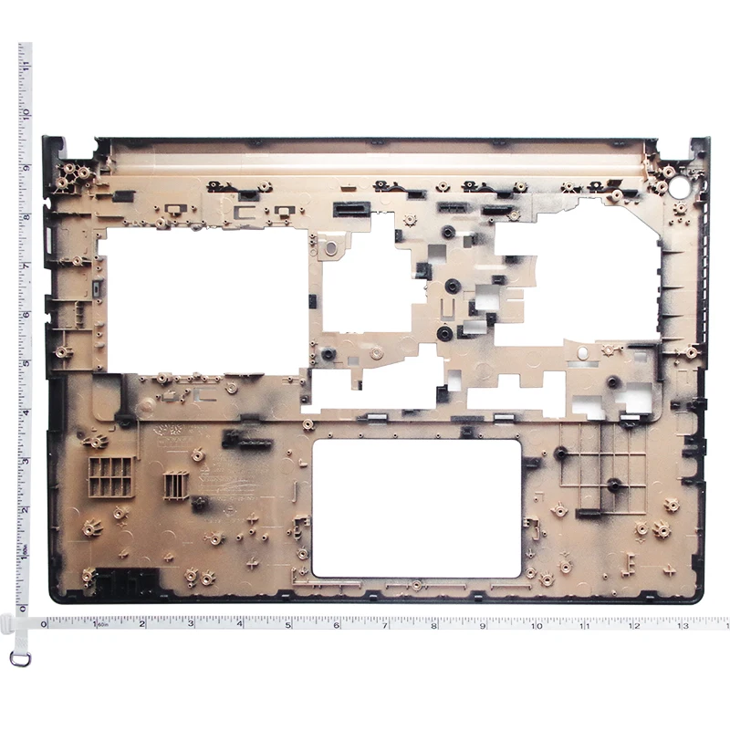 Imagem -05 - Teclado Moldura Tampa sem Touchpad e Caixa Inferior Prata Shell Palmrest Lenovo Ideapad S400 S405 S410 S415 S4070 c Novo