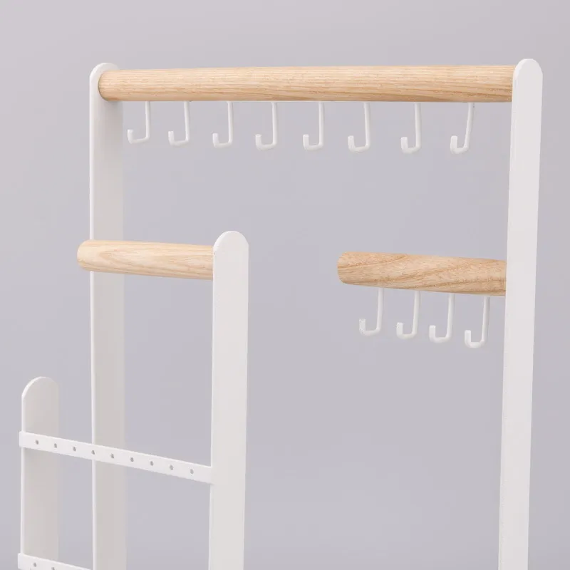 Di trasporto del nuovo creativo cremagliera gioielli, gioielli rack di stoccaggio, la casa di ferro orecchini orecchini della collana display stand