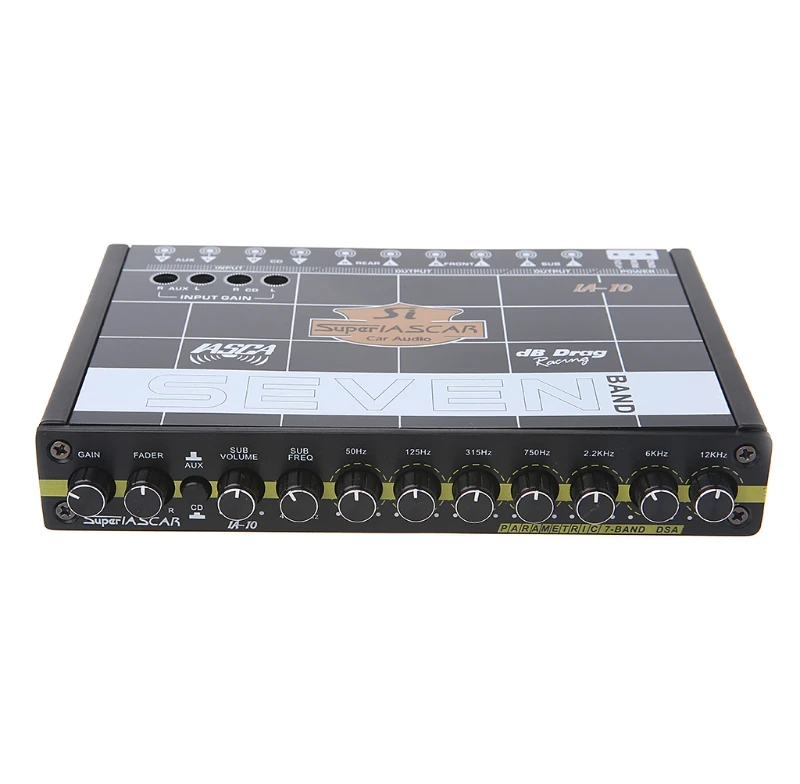 

1PC Car Audio 7 Band Equalizer Modified Car EQ Equalizer Class Fever Audio Car Tuner Drop Ship