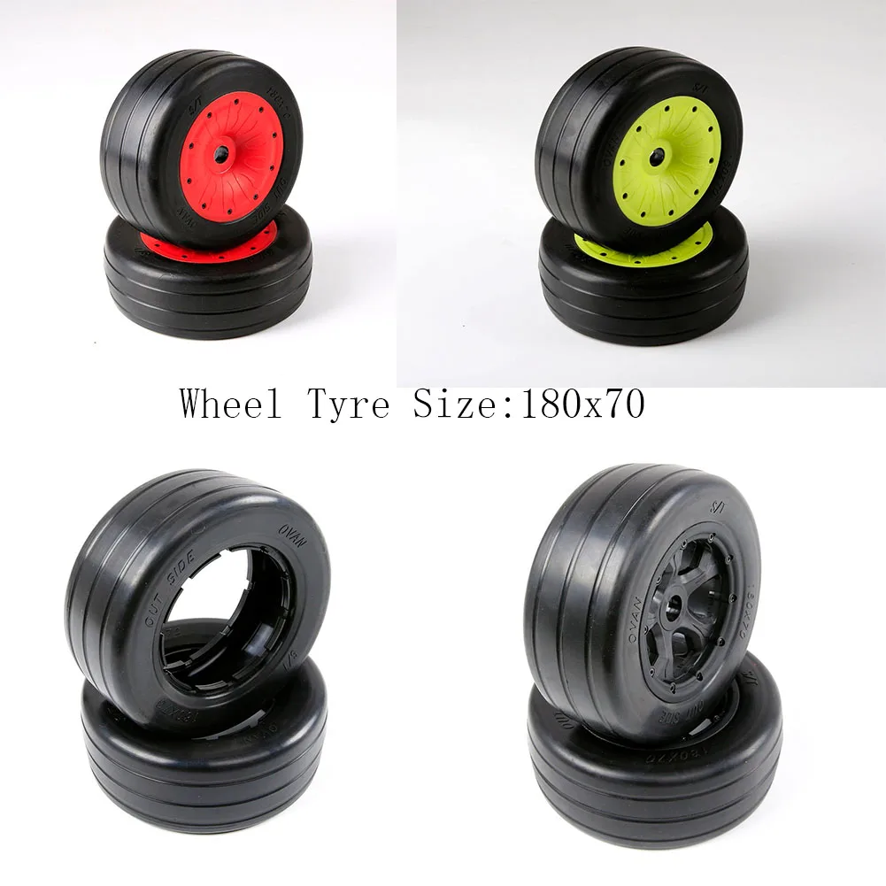 

Slick Tire or Sealed Border Tire Skin Kit Fit for 1/5 Losi 5ive-t Rovan LT King Motor X2 BAJA 4WD SLT Truck Parts