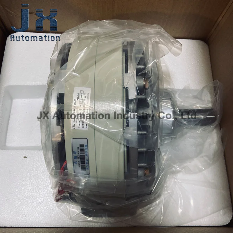 単軸ブレーキ,磁性粉体クラッチ,PB-10, DC 24V, 10kg,100nm