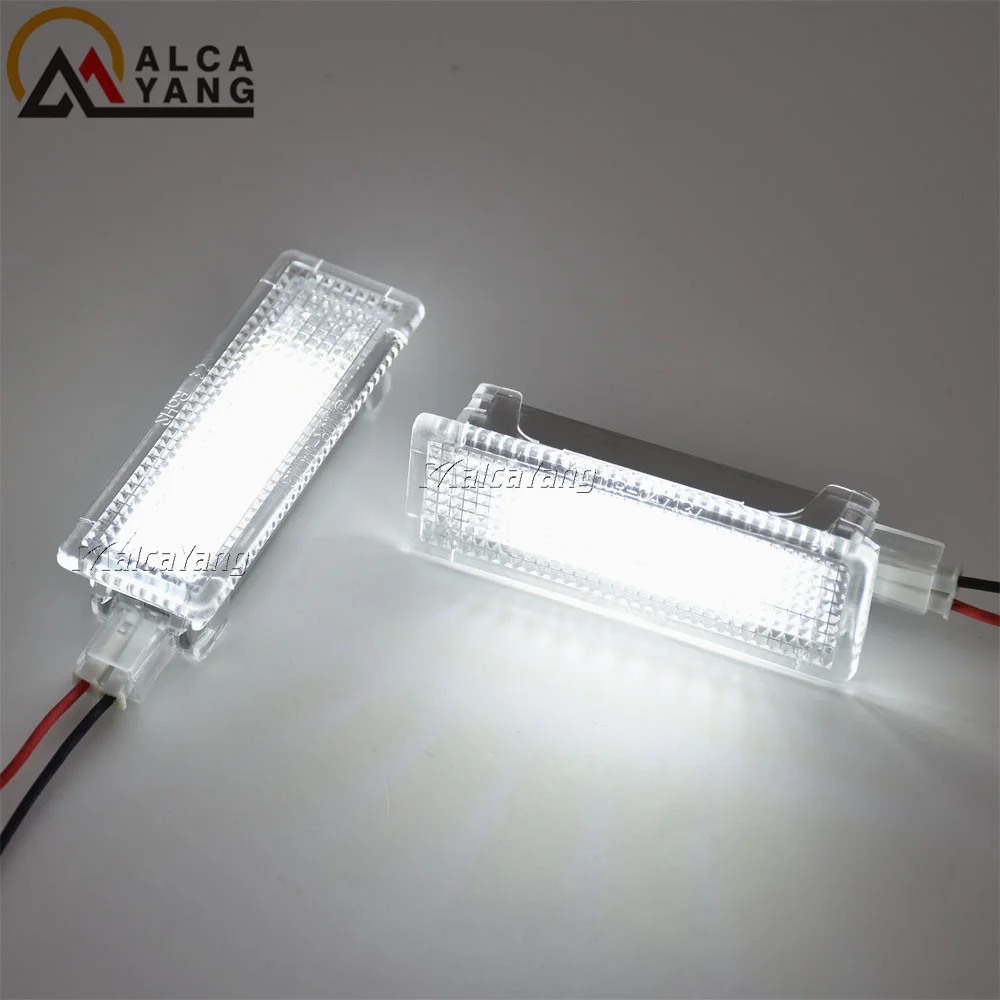 2 Stück LED-Innenbeleuchtung für Tür, Fußraum, Kofferraum und Gepäckraum für BMW E90 E91 E92 E93 E60 E70 E82 E87 X1 X3 X5 X6 F10 Mini – Detail 9