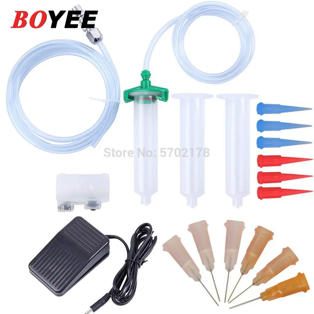 Auto Glue Dispenser Machine, PCB Solda Pasta, Controlador Líquido, Dropper Fluido, Glue Splitter, Ferramentas, 220V, BY-983A