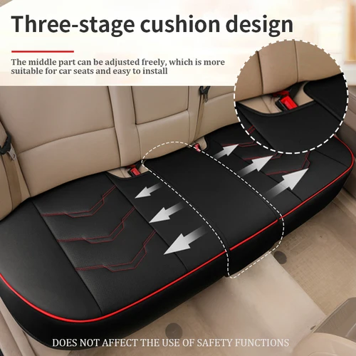 Imagen 2 del producto SEAMETAL-funda para asiento de coche envuelta, cojín Protector de asiento de vehículo resistente al desgaste, antiarañazos, de cuero PU, transpirable, para silla de coche