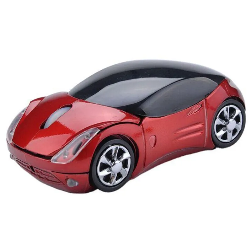 Mouse di scorrimento USB senza fili del Mouse ottico 2.4GHz 1600DPI per il Mouse dell'automobile del fumetto del computer portatile della compressa