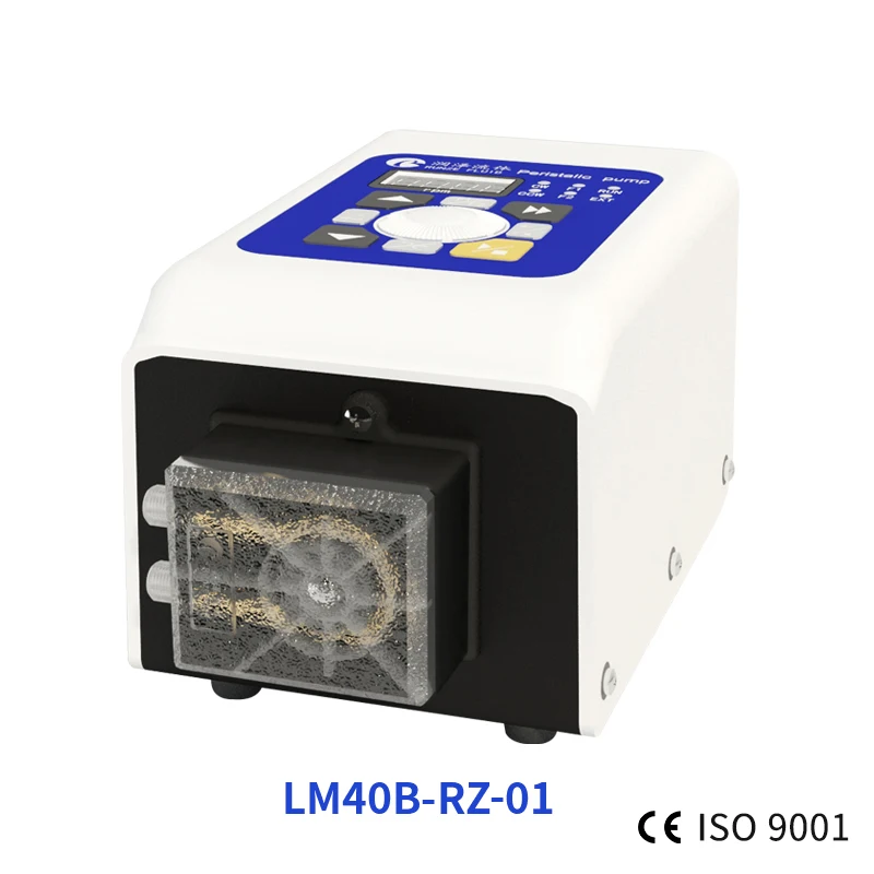 small laboratory peristaltic dosing  pump stepper motor transfer  liquid filling peristaltic pump 24v