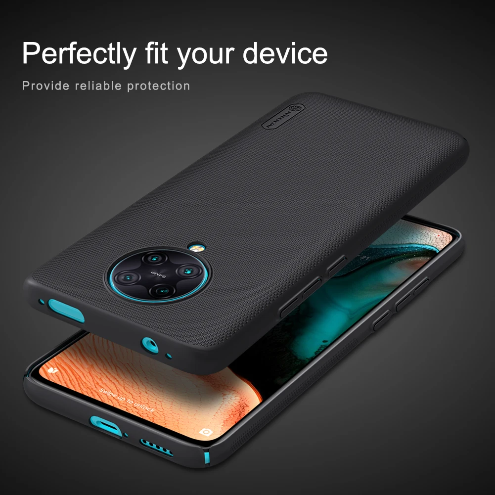 for POCO F2 Pro Case Nillkin Frosted Shield Matte Hard Back Case For Xiaomi POCO X3 NFC F2 Pro M3 F3 Cover