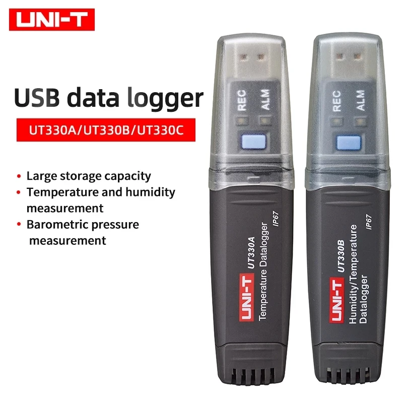 

UNI-T UT330A USB data logger temperature IP67 waterproof weather station data logging UT330B UT330C