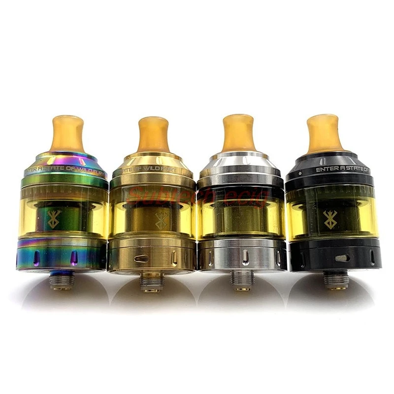 

Бак-распылитель Berserker MTL RTA, 24 мм, нижний поток воздуха, 3 мл