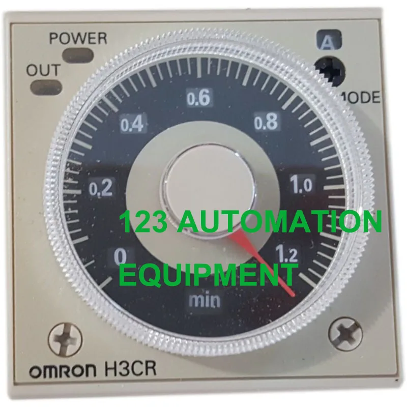 Authentic New OMRON H3CR-A  A8 A8E  Time Relay 12-48VDC 100-240VAC