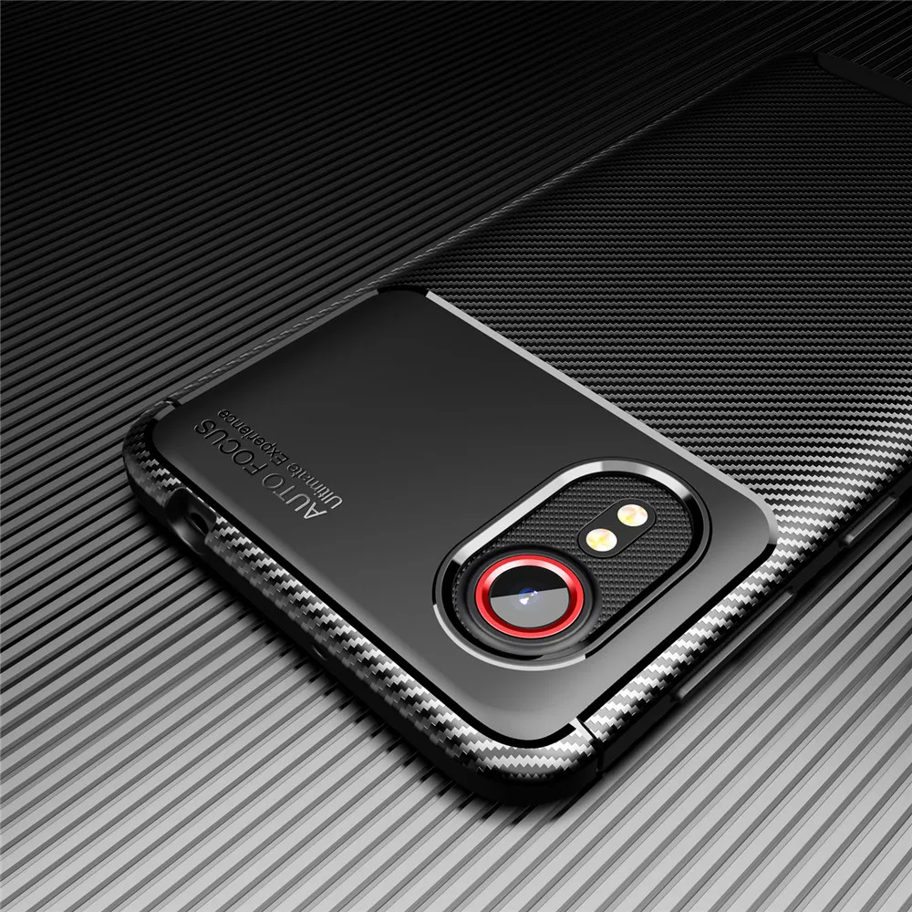 For Samsung Galaxy XCover 5 Case Carbon Fiber Texture Phone Cases Sumsung X Cover 5 XCover5 SM-G525F 5.3\