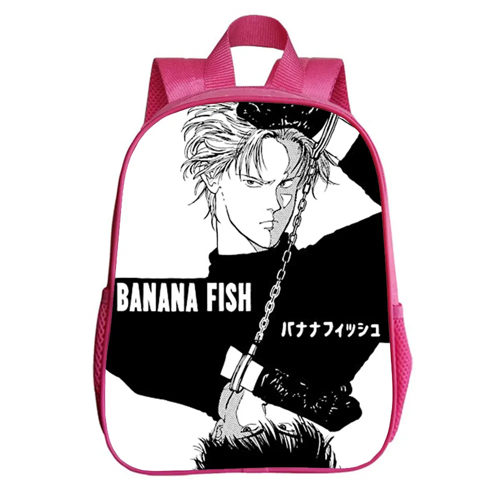 BANANA FISH BackPack Cosplay School Bags Anime Laptop Backpack Unisex Travel Backpack Girls Shoulder Bags 12 Inch.Support custom