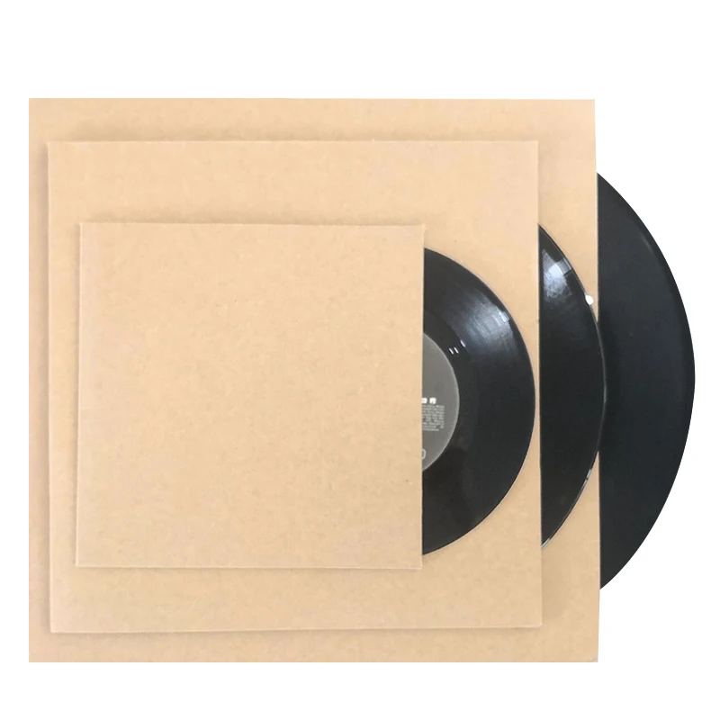 10PCS Hard Cardboard Outer Cover Sleeves Jackets for 12 inch LP 10 inch 7 inch Record