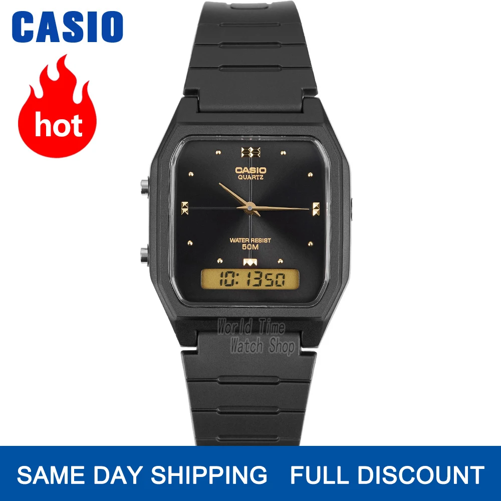 Casio watch gold watch men top brand luxury Dual display Waterproof Quartz men watch Sport military WristWatch relogio masculino