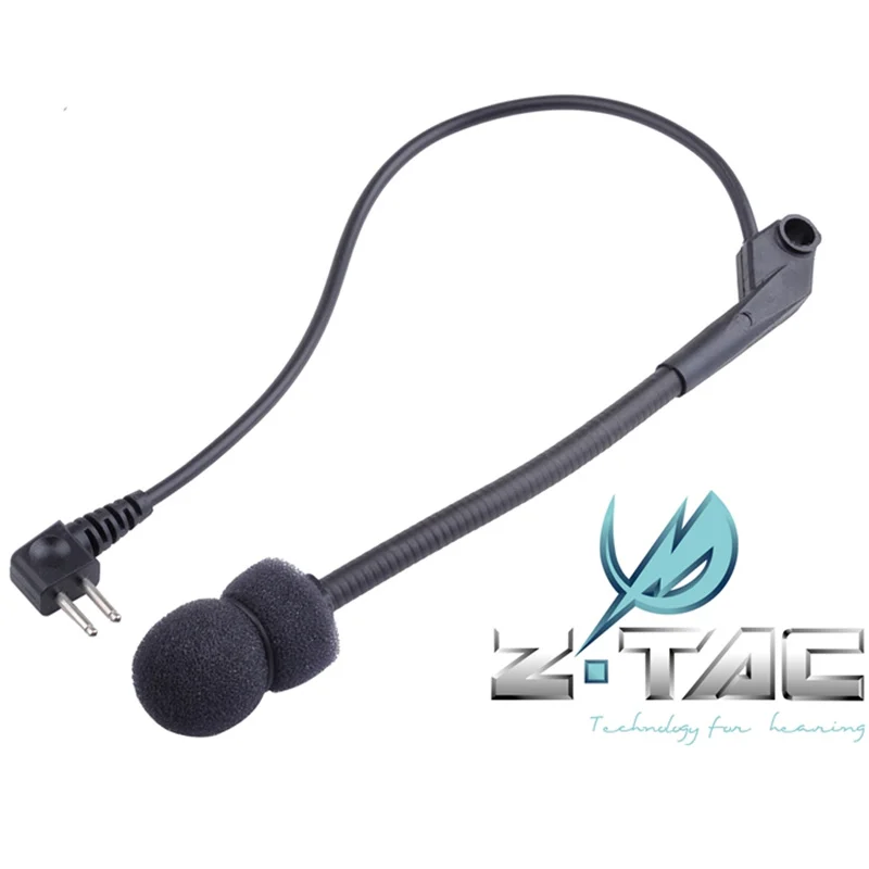 Z Tactical Comtac II Headset Mic Parts Microphone Softair  Accessories Ztac Airsoft Headphones Replacement Z040