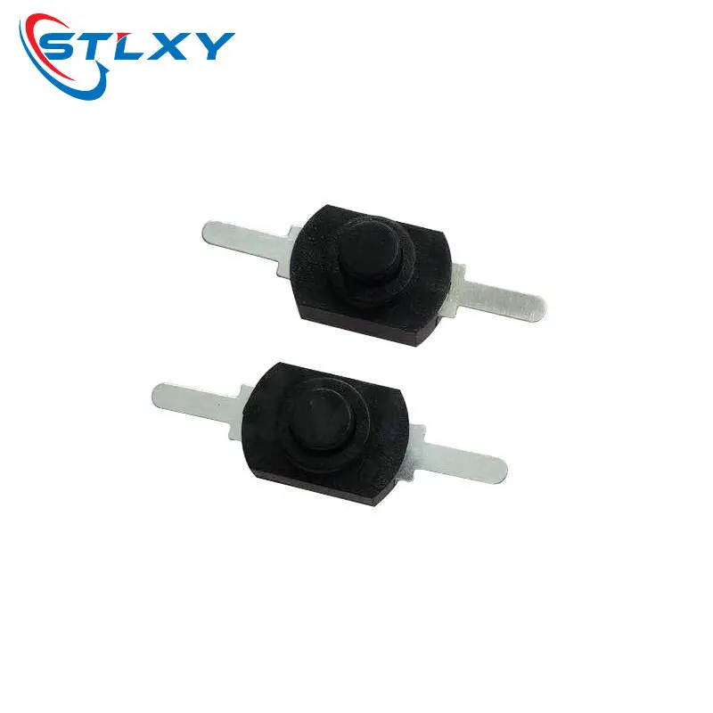 10PCS 12*8MM DC 30V 1A On Off Mini Push Button Switch for Electric Torch 1208YD Self Locking