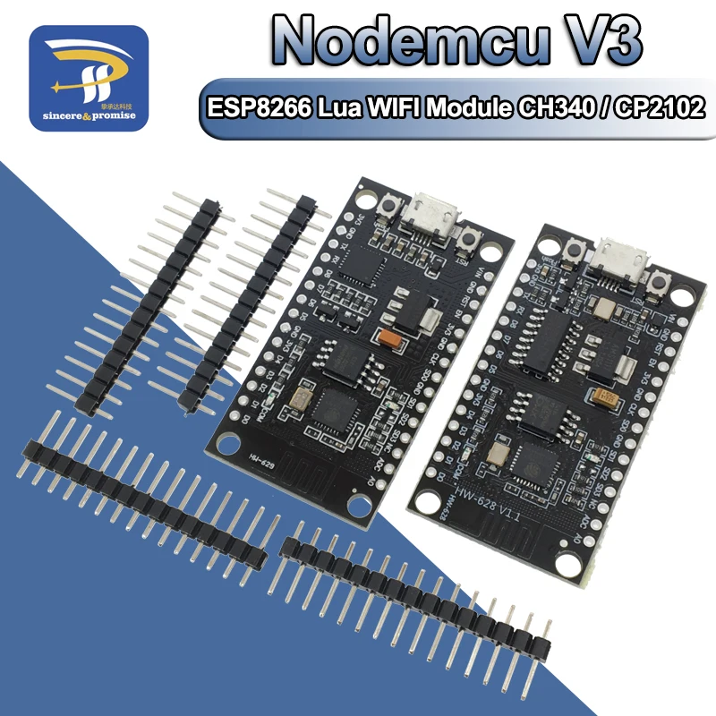 1PCS ESP8266 NodeMCU V3 CH340/CP2102 Lua WIFI module + memory 32M Flash + USB-serial CH340G