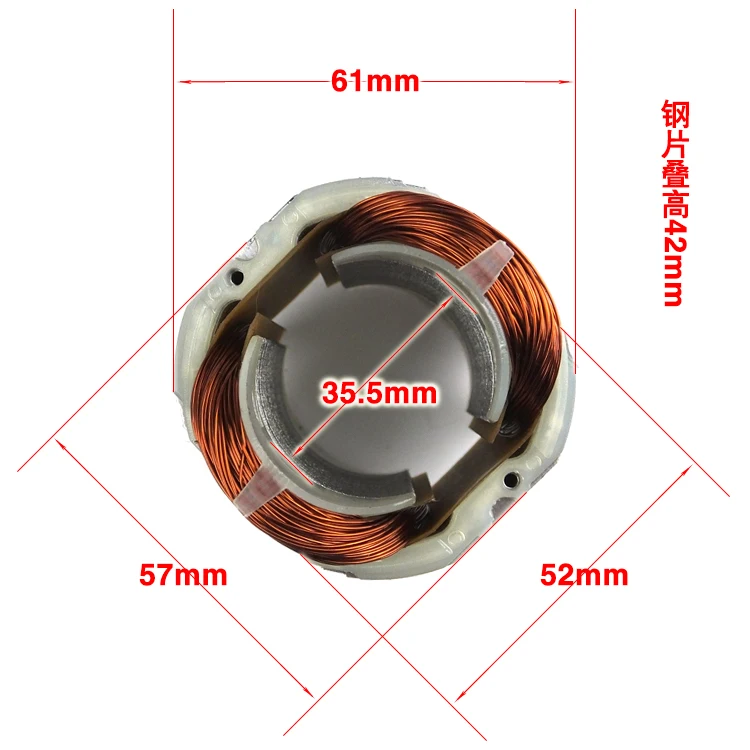 Recambio de campo de estator de GBH2-24, 220V/240V para BOSCH GBH2-24DRE GBH 2-24 DRE GBH2SE GBH 2SE GBH 2-20, martillo rotativo, piezas de repuesto