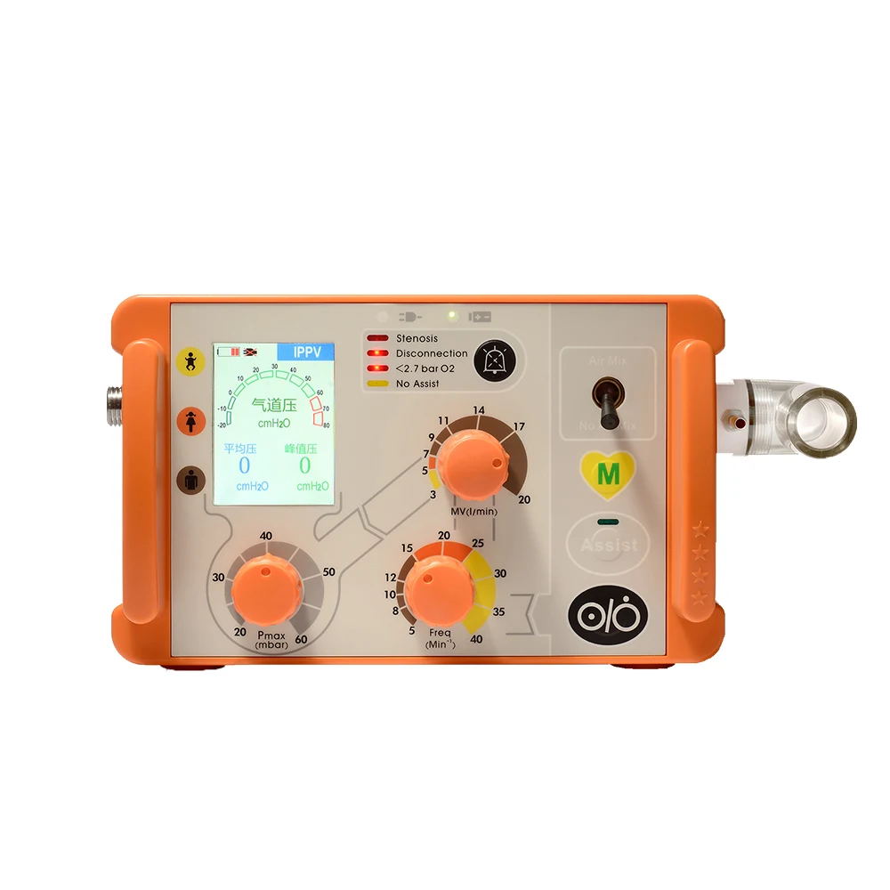 Ce Approved 6000S Transport Ventilator For Ambulance Use Emergency Ventilator Machine