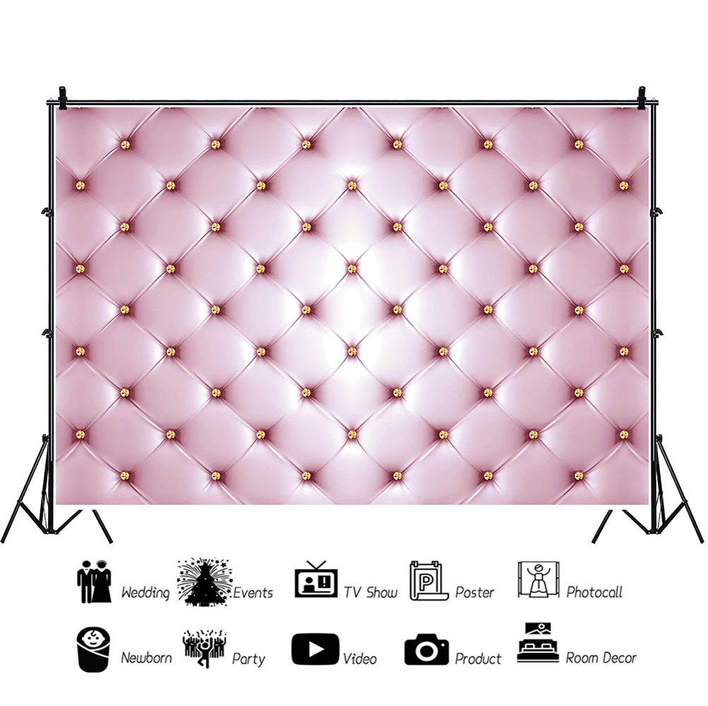 ของแข็งสีตกแต่งเด็กทารกแรกเกิด Photobooth ฉากหลังภาพพื้นหลังที่กำหนดเองฉากหลัง