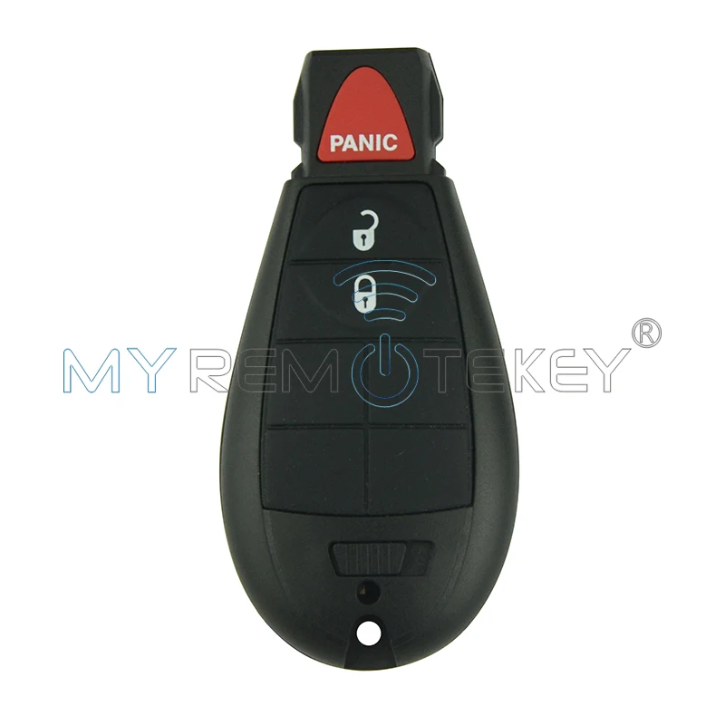 Remtekey 56046953AE GQ4-53T Fobik Remote Key 3 Button 434Mhz ID46-PCF7961 Chip Voor 2014-2018 Jeep Cherokee 2013-2018 Dodge Ram