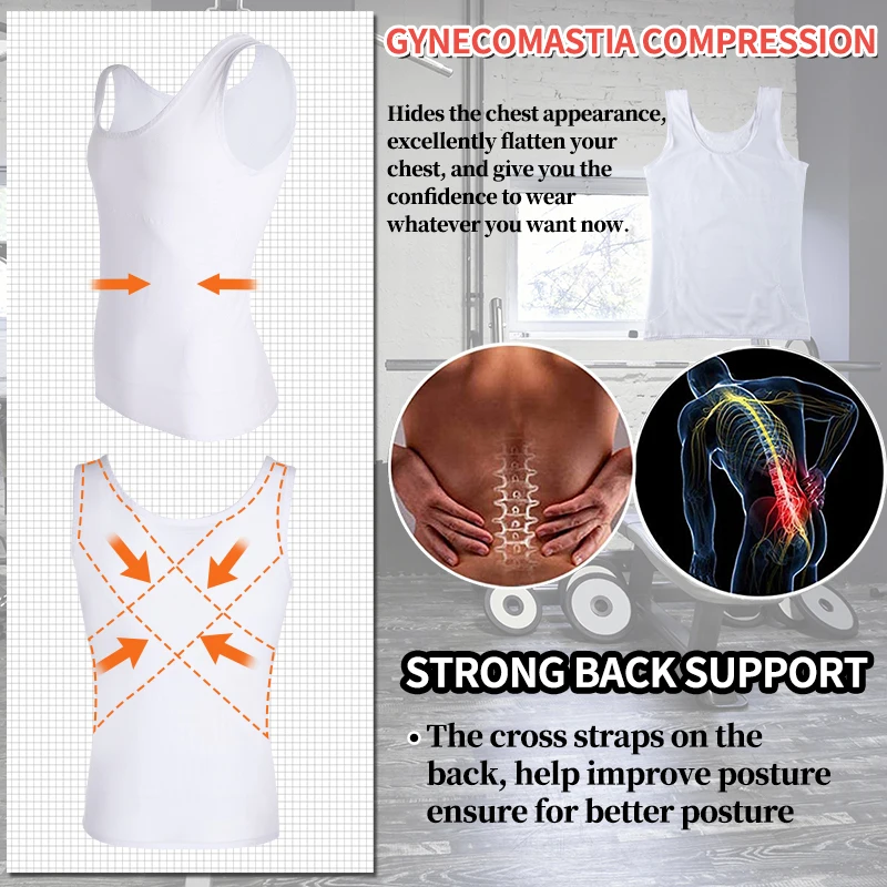 Nam Ngực Nén Áo Sơ Mi Nam Giấu - đánh giá và giá Crossfit Weight Vest