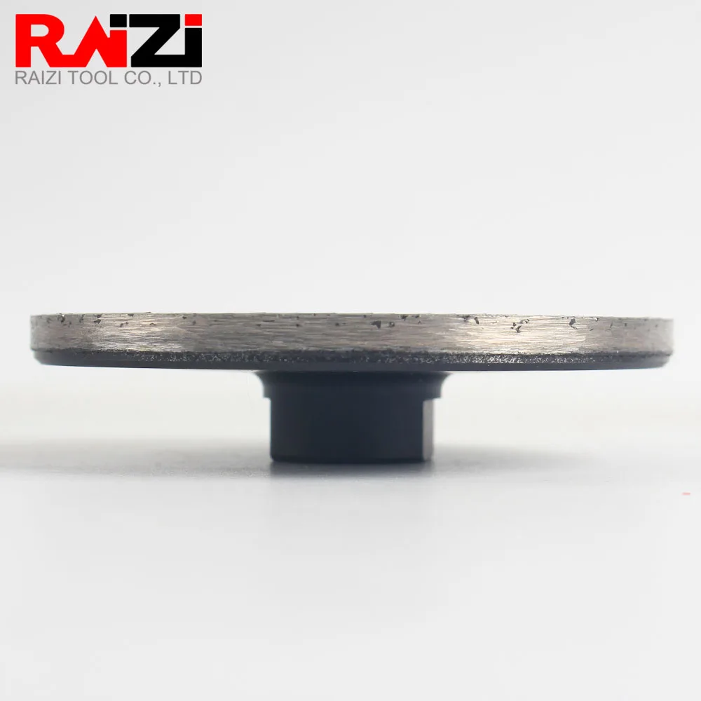 Raizi 4 inch/100mm Diamond Grinding Wheel for Granite Marble C M F Metal Bond Abrasive Continuous Cup Wheel Honing Disc