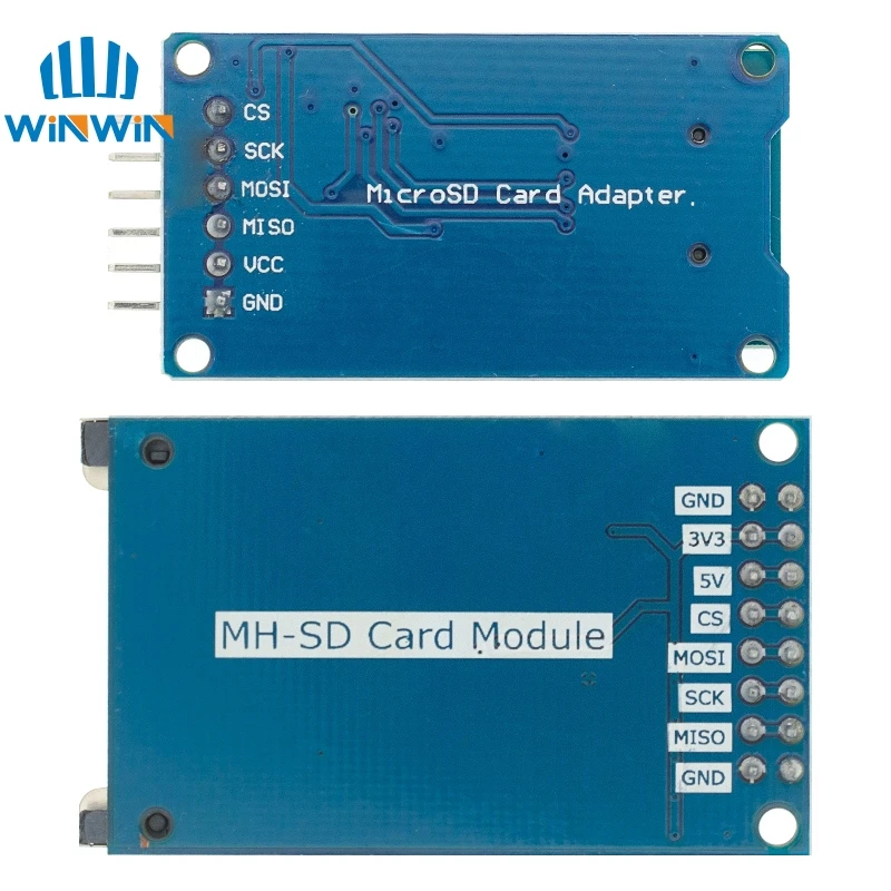 Micro SD Storage Expansion Board Micro SD TF Card Memory Shield Module SPI For Arduino Promotion